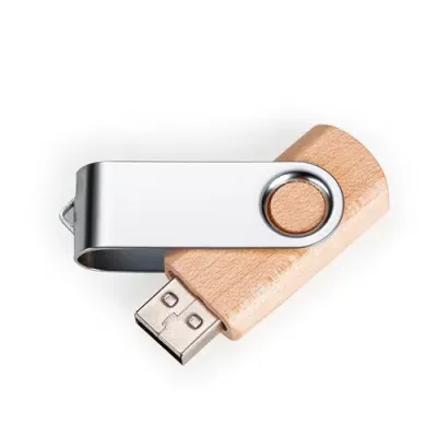 Pen Drive Ecologico Personalizado em Madeira