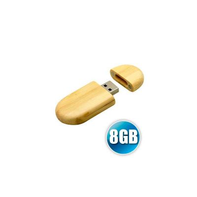Pen Drive Ecologico Personalizado em Madeira Com 8gb Com Impressao da Logomarca em Laser Produto e