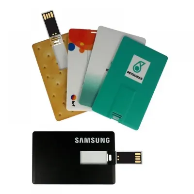 Pen Drive em Formato de Cartao