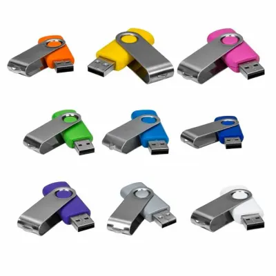 Pen Drive Giratorio 4gb Personalizado