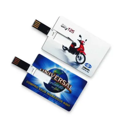 Pen-drive no formato cartão