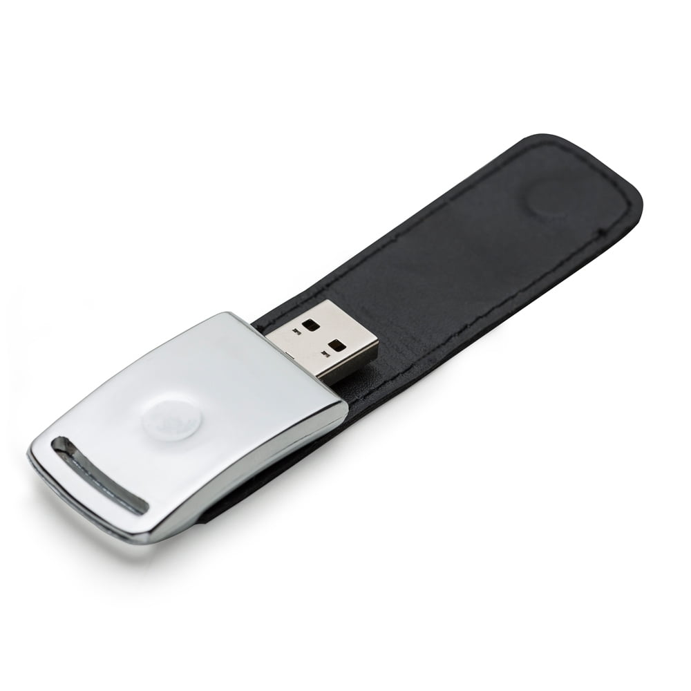 Pen drive Para Brinde em Couro