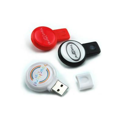 Pen Drive Personalizado Com Impressao da Logomarca em Etiqueta Resinada Produto Embalado Individual