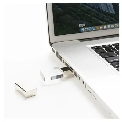 Pen Drive Personalizado de Vidro 4gb