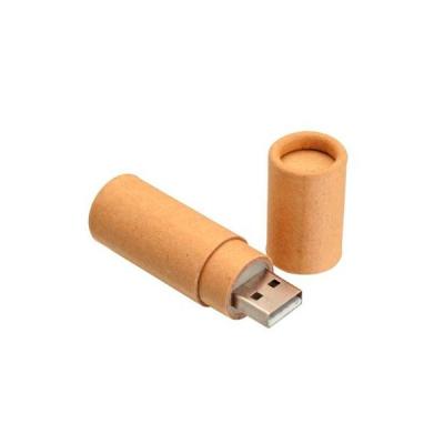 Pen Drive Personalizado em Formato de Tudo de Papel Impressao em 01 Cor em Tampografiaproduto Emba