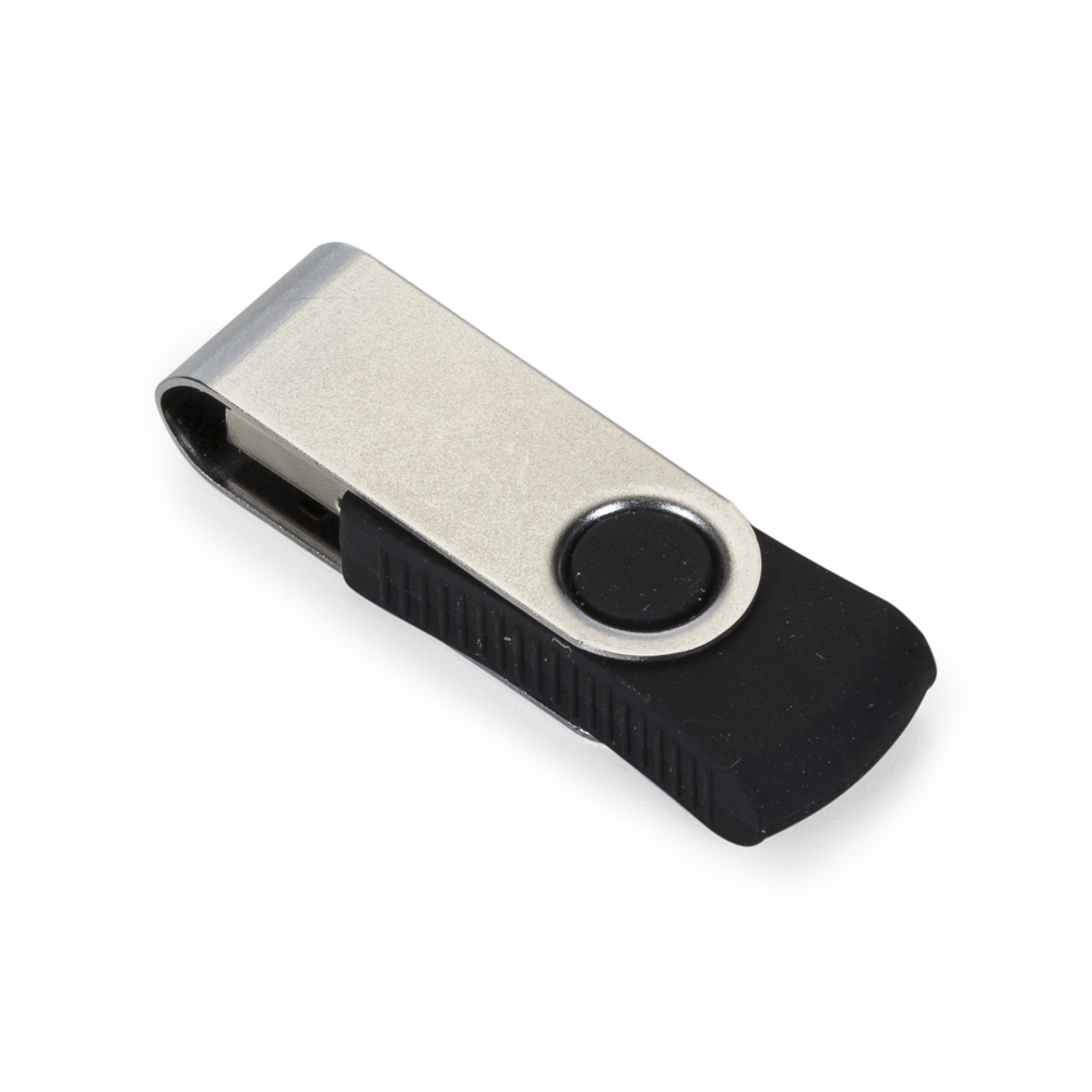 Pen Drive RM Giratório Metal 4GB Personalizado — foto 2