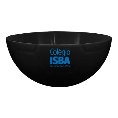 Petisqueira Futebol Preto 240ml Plastico