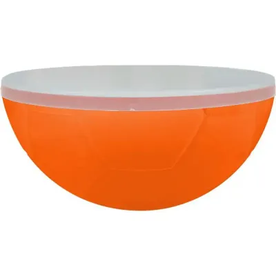Petisqueira Futebol Tampa Alaranjado 240ml Plastico