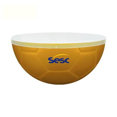 Petisqueira Futebol Tampa Dourado 240ml Plastico