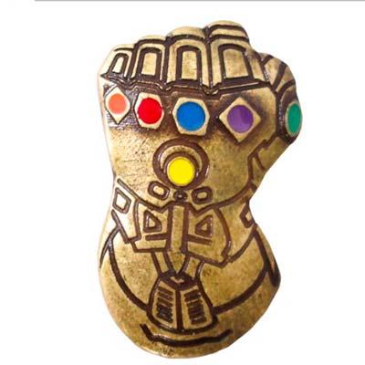 Pin de Metal Com Banho em Ouro Velho
