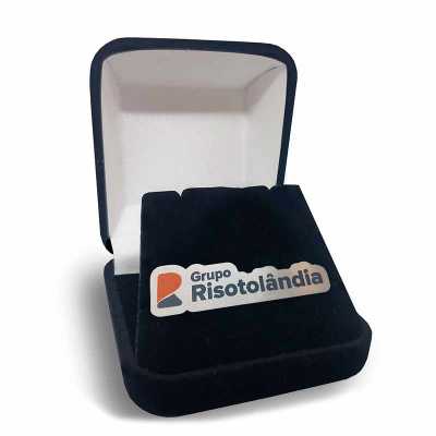 Pin em Aco Escovado