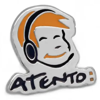 Pin Metalico Com o Logo de Sua Empresa