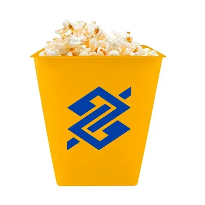 Pipoqueira Retro Amarelo 2 6l Plastico Premium