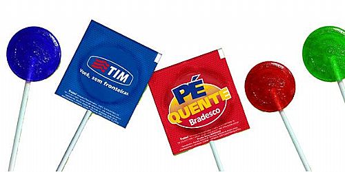 Pirulito Fruit Pop com embalagem Personalizada — foto 2