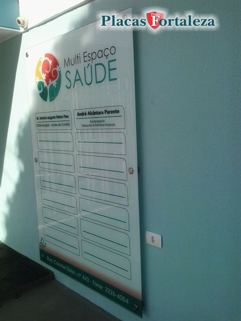 Placa de Vidro