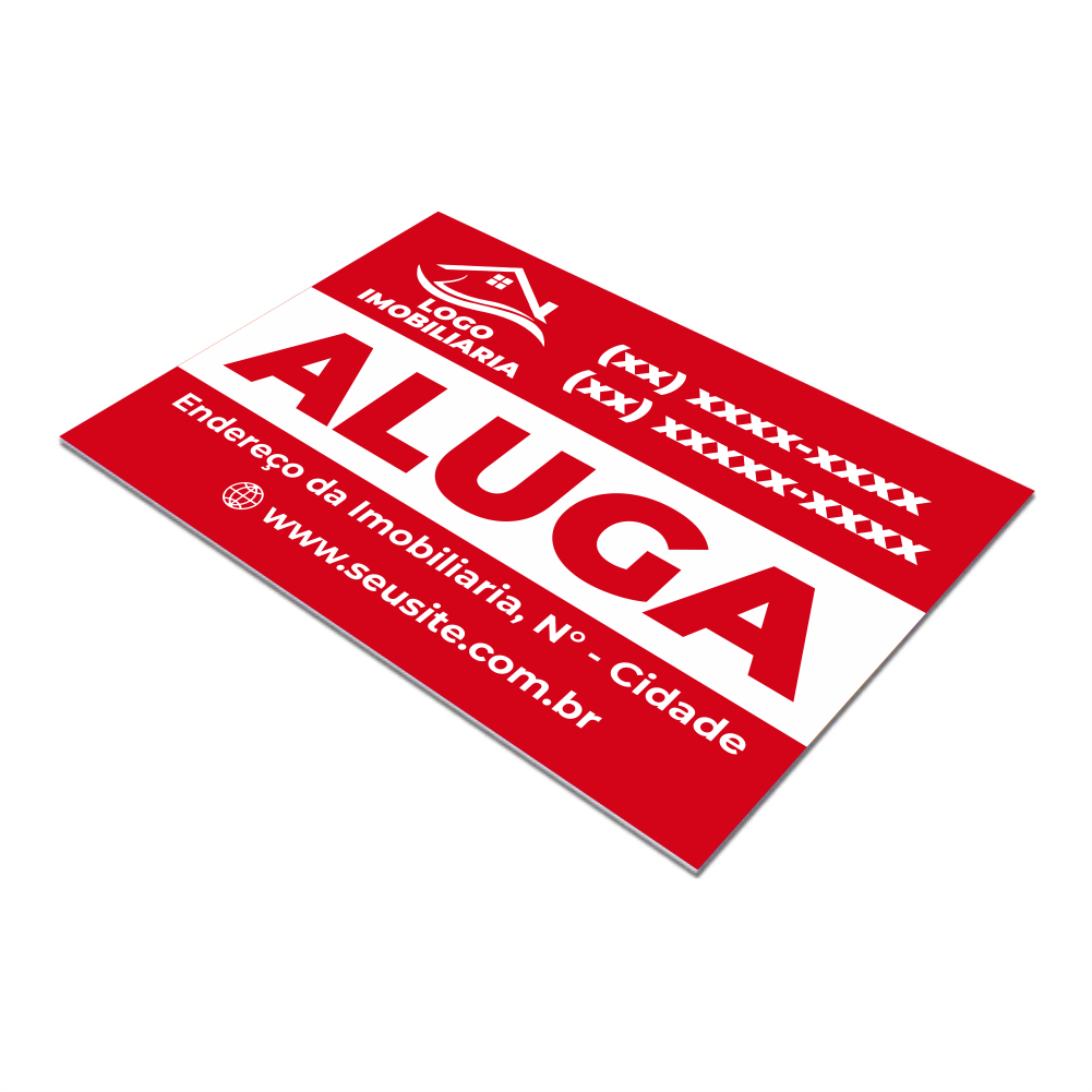 Placa Imobiliária