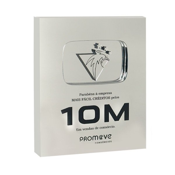 Placa Recorde de Vendas - 10 milhões