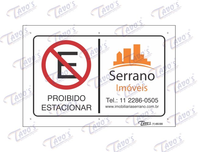 Placas em LONA (LonaPlac)