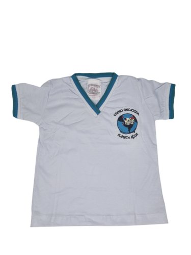 Planeta Água - Camisa manga branca