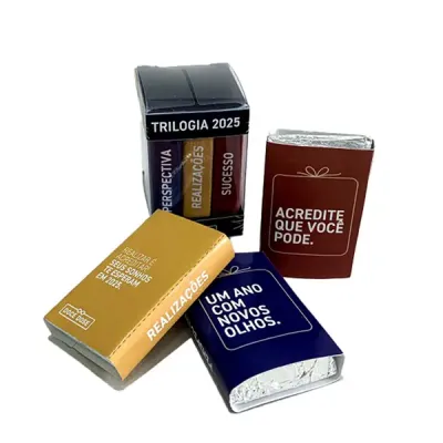 Pocket Book de Chocolate Trilogia Natal
