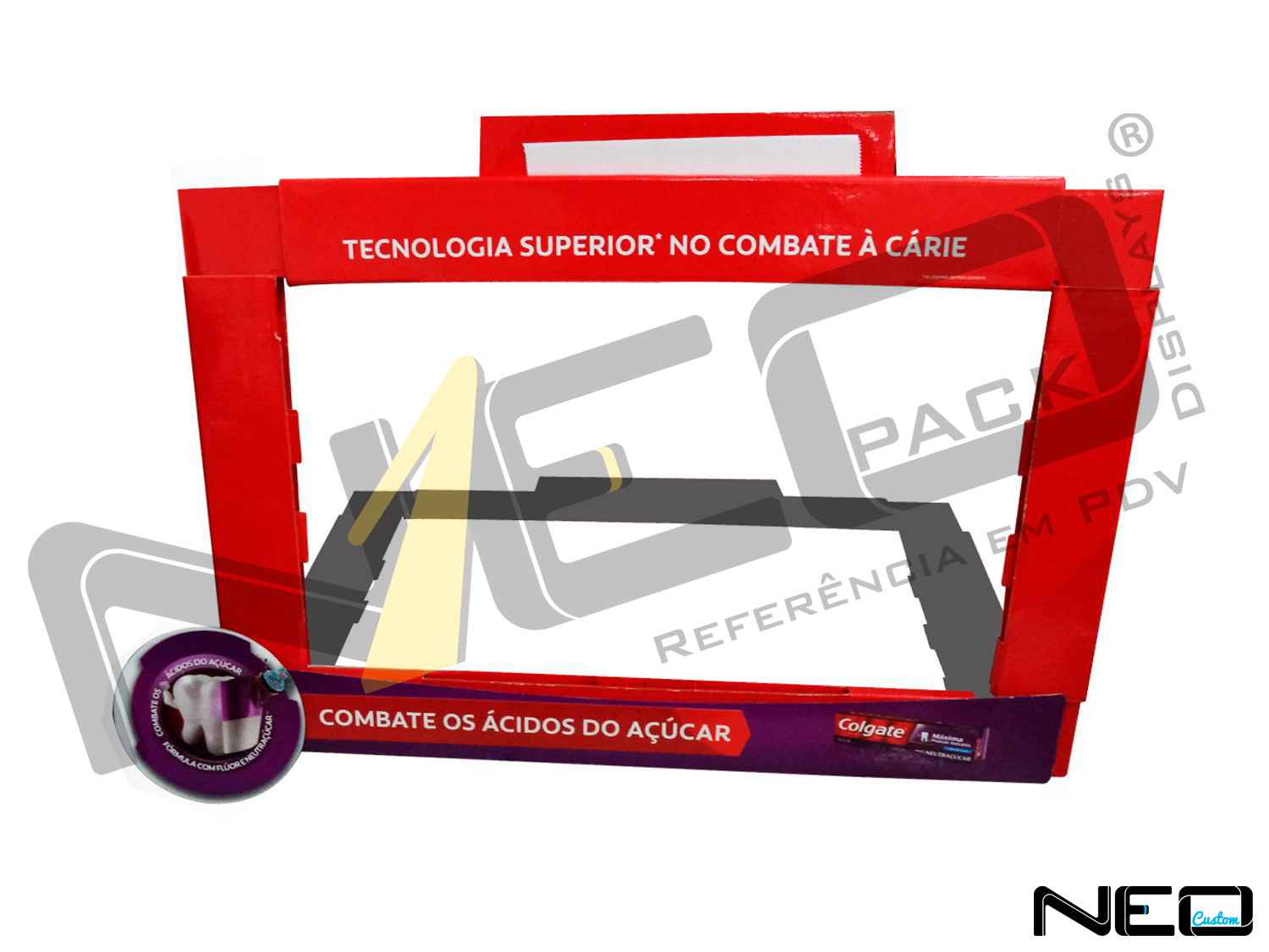 Ponta de Gôndola Retrátil Colgate