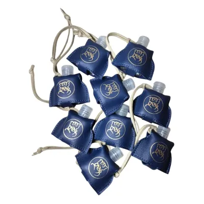 Porta Álcool em Gel Azul Personalizado