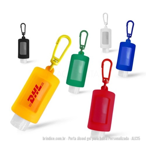 Porta Alcool Gel Para Bolsa Personalizada