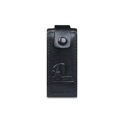 Porta-Batom em couro com espelho - 1