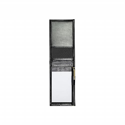 Porta Bloco de Bolso Luxo em Couro Sintético 14,5x9,5cm — foto 2