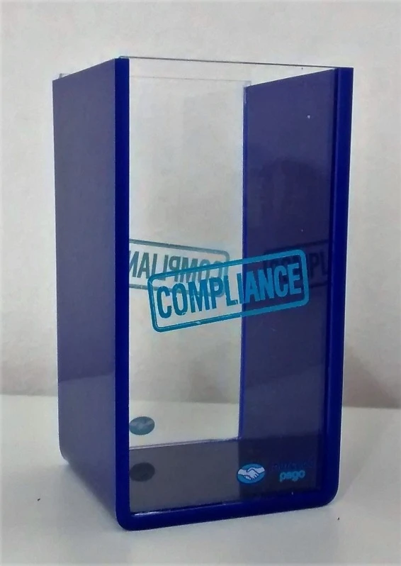 Porta caneta acrílico personalizado