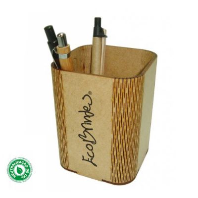 Porta Caneta Quadrado Flex