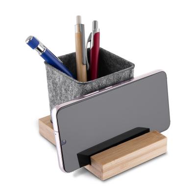 Porta Canetas Com Suporte Para Celular Personalizado