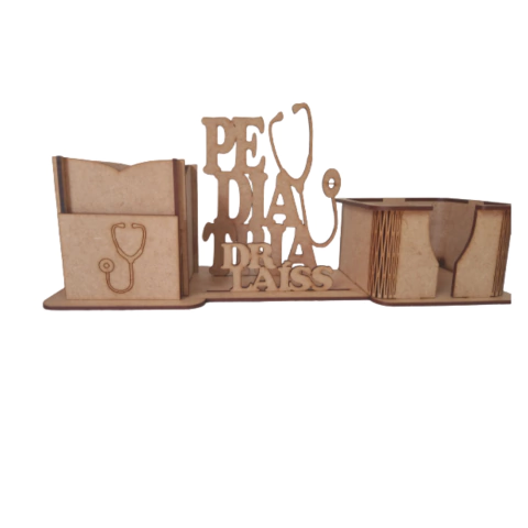 Porta Canetas Personalizado para Todas as Profissões - MDF