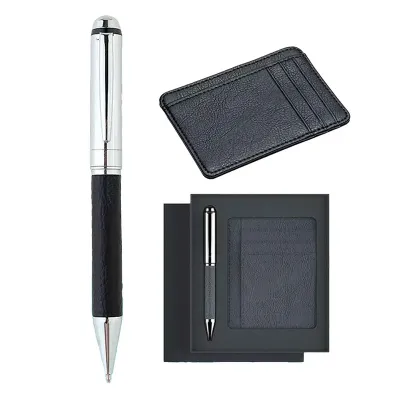 Porta Cartao Com Caneta