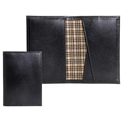 Porta Cartao Com um Bolso e Duas Divisorias