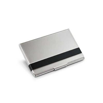 Porta Cartao de Visita Aluminio Para Brindes