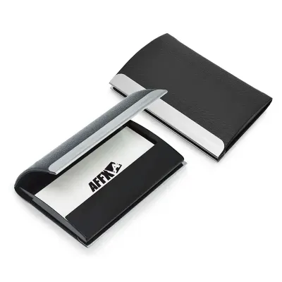 Porta Cartao em Material Sintetico Executivo