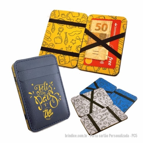 Porta Cartao Personalizada