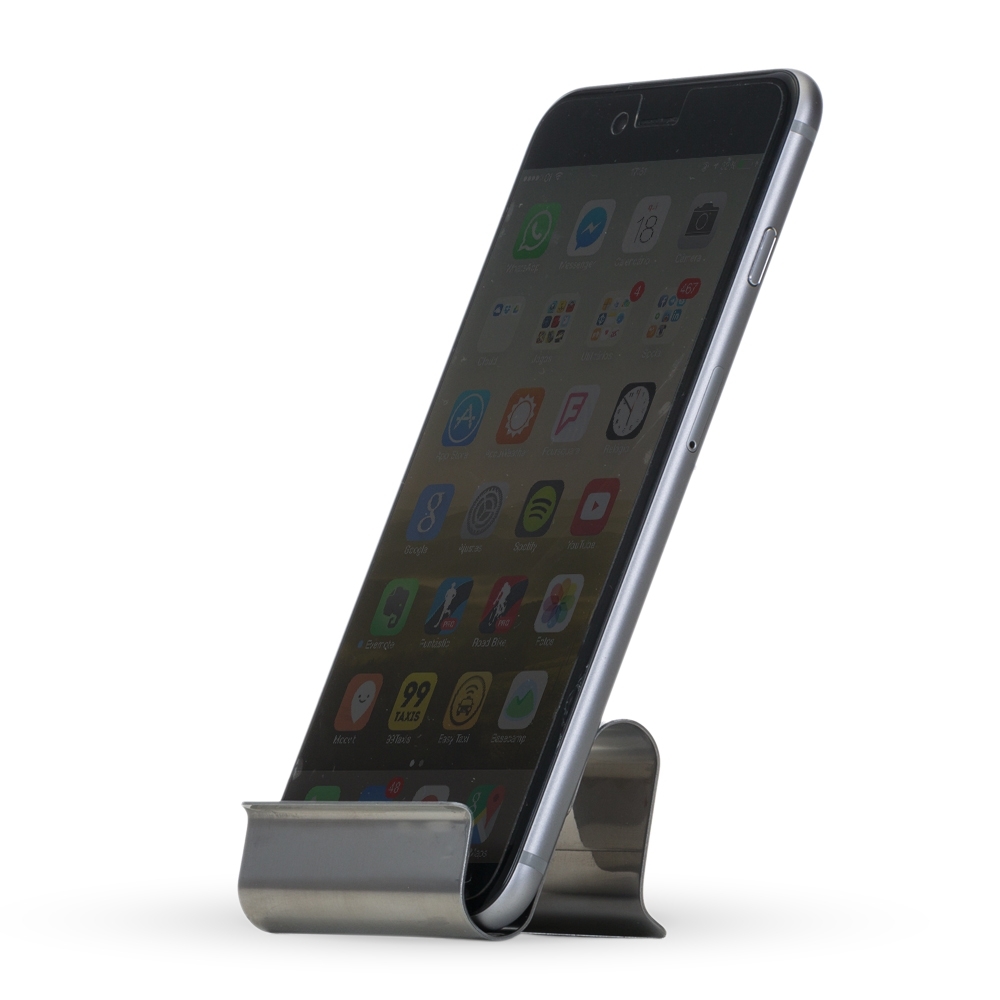 Porta Celular Inox Personalizado — foto 2