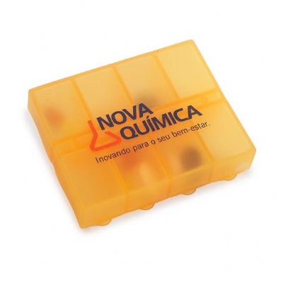 Porta Comprimidos em pp Com Divisoria
