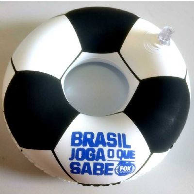 Porta copo inflável