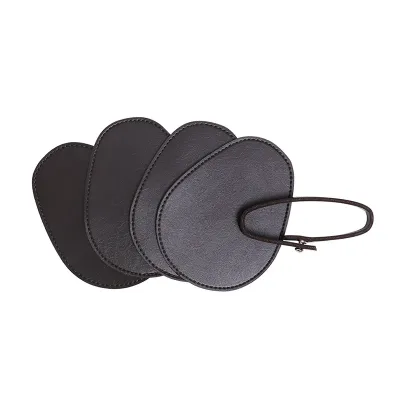 Porta Copos Oval em Couro