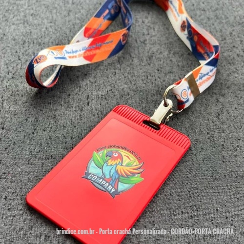 Porta Cracha Personalizada