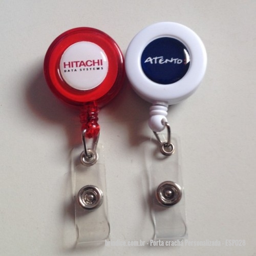 Porta Cracha Personalizada