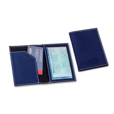 Porta Documento Com Aba Para Encaixe de Papeis e Visor Transparente Para Encaixe de Documentos