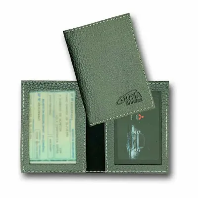 Porta Documento Confeccionado em Couro Legitimo Sintetico ou Ecologico Recouro Com Moldura e Dua