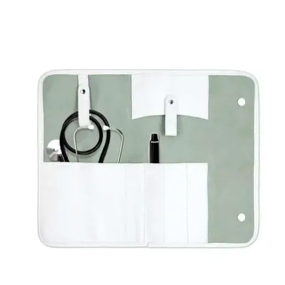 Porta Estetoscopio em Couro Fecho Magnetico