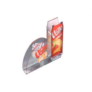 Porta guardanapo em acrílico cristal com gravação em silk screen