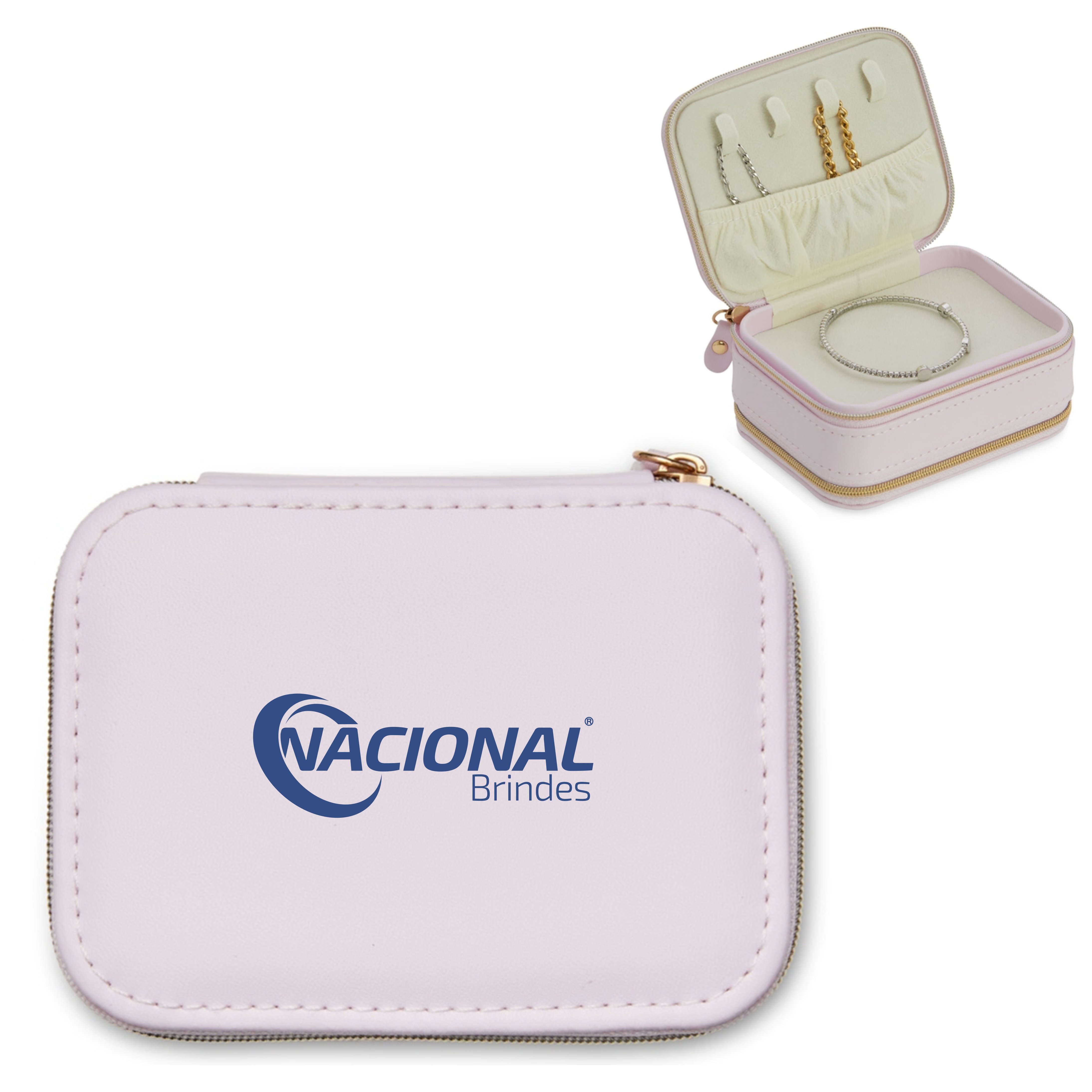 Porta Joia Com Dois Compartimentos