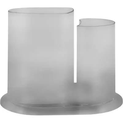 Porta Lapis Duo Cristal Verde Neon Plastico